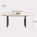 Nordic Wooden Dining Tables Living Room Marble Modern Dining Tables Kitchen Italian Design Home Furniture Tavolo Pranzo LLDT