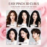 300ML curly hair care elastin and moisturizing products for maintaining curly hairstyles.