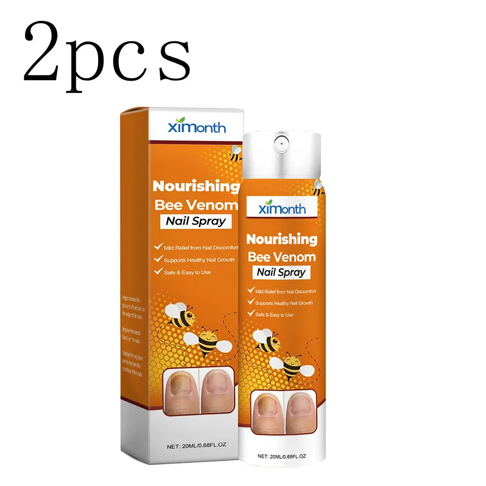 Nail Nourishing Spray Gentle Care for Hands and Feet, Strengthens Nails, Moisturizes, and Softens Cuticles