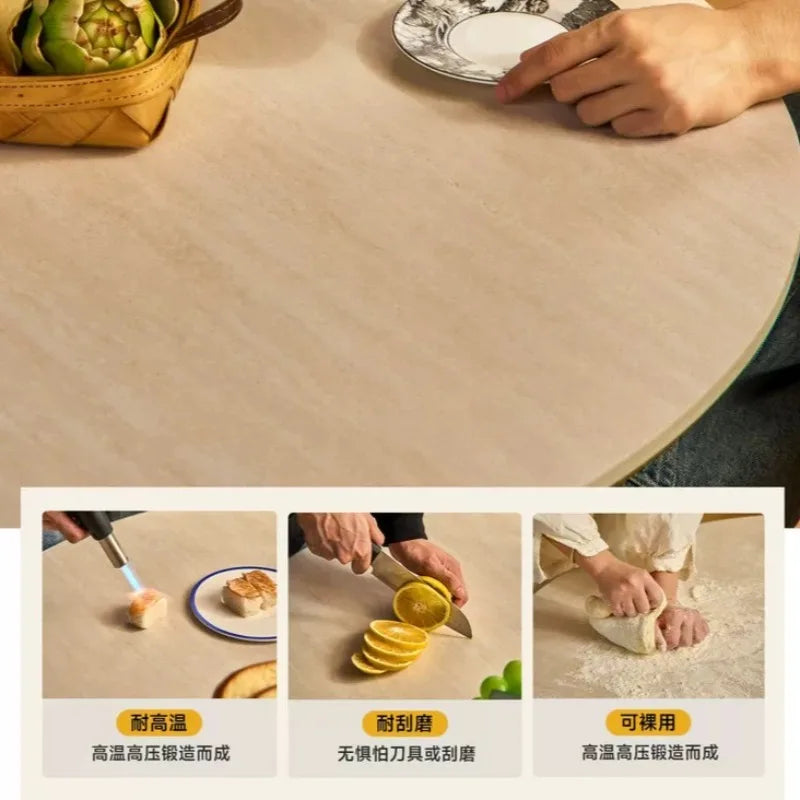 Modern Luxury Dining Table Living Organiser Luxury Games Dining Table Round Minimalist Multifunctional Dining Room Furniture