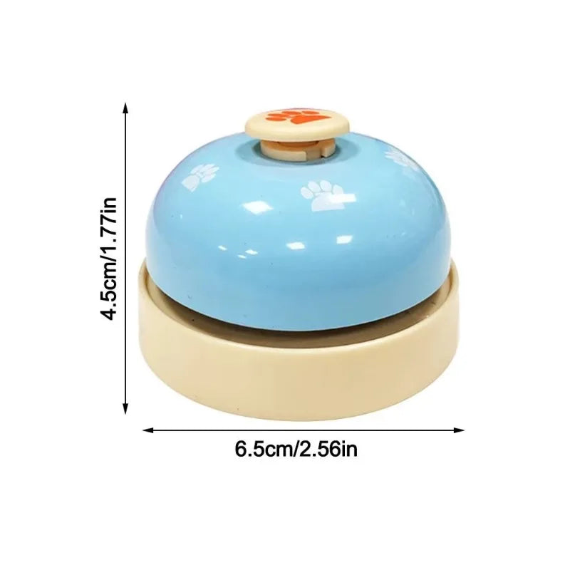 Pet Table Call Bell Toy Interactive Pet Training Toys Cat Kitten Call Bell Hand Press Puppy Food Reminder Feeding Bells