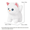 Pet Companion Battery Operated Toy Plush  pet electronic interactive toy  walking barking wagging tail Simulation model  Cat