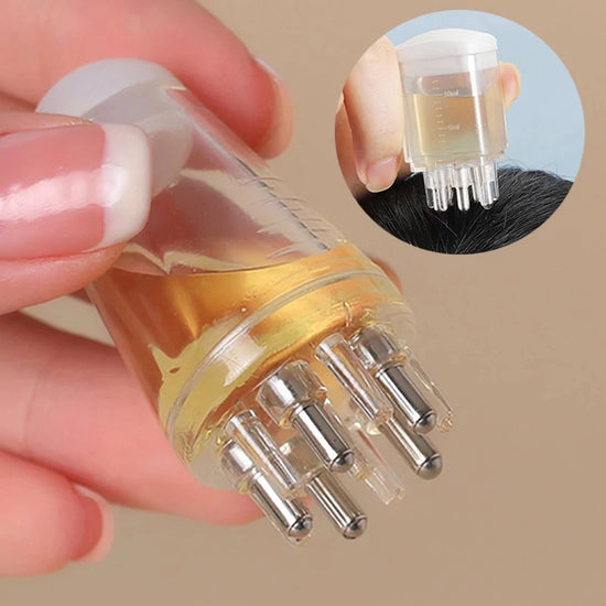 Scalp Applicator Liquid Comb Hair Roots Massage Comb For Hair Growth Serum Oil Nourish Liquid Guiding Anti Hair Loss Scalp Care