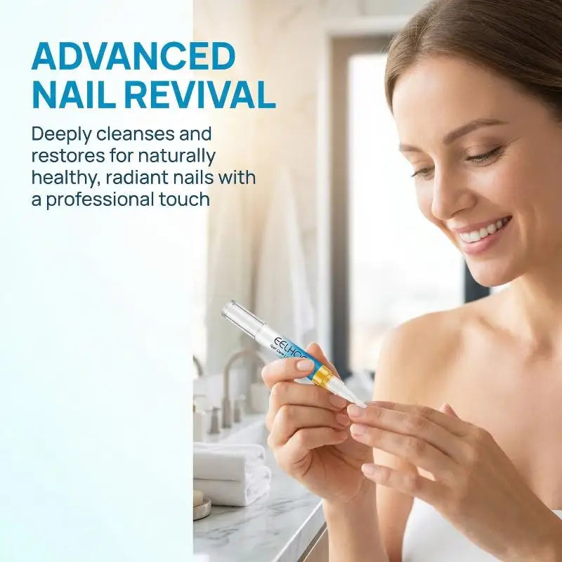 Nail Care Solution - Hand and Foot Nail Care, Cleansing, Softening, Daily Mild Nourishing, and Brightening Nail