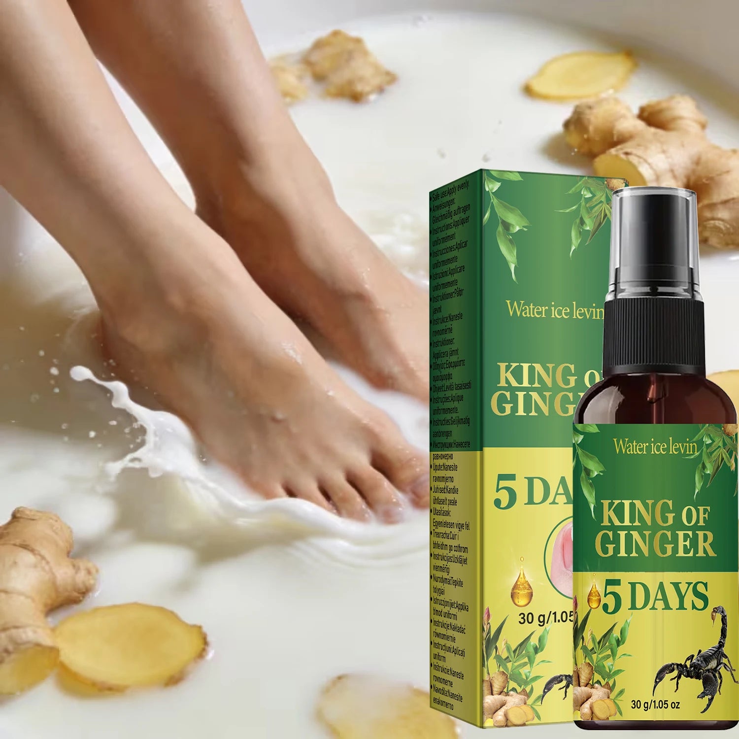 Nail Care Spray, Nourishing & Strengthening with Collagen & Hyaluronic Acid for Healthy Nails