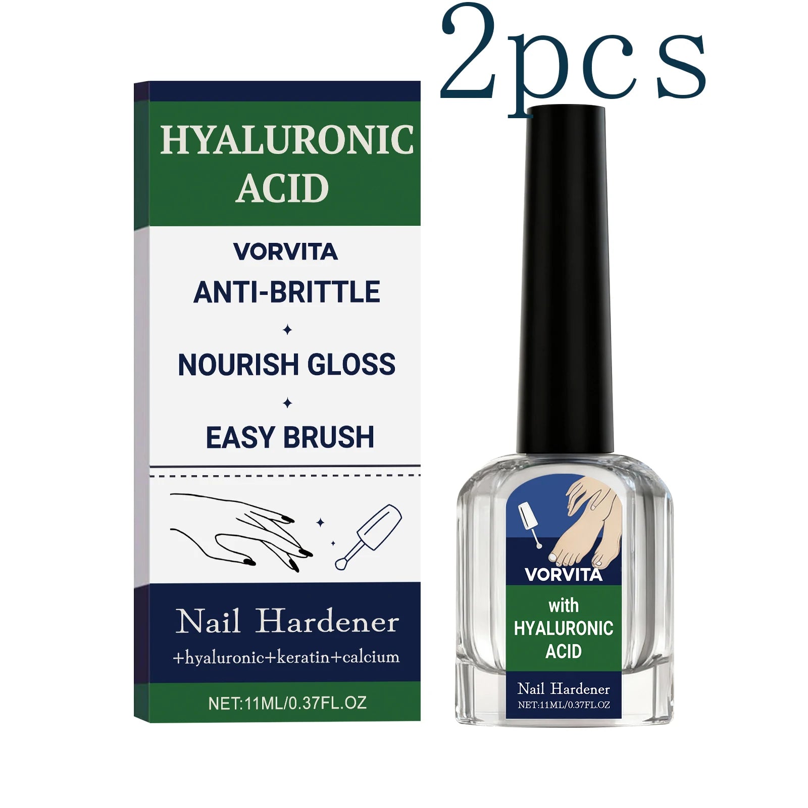 Nail Care Serum Gentle Moisturizing Nourishing for Hands & Feet Nails Daily Care Shiny Smooth Healthy Nail Surface