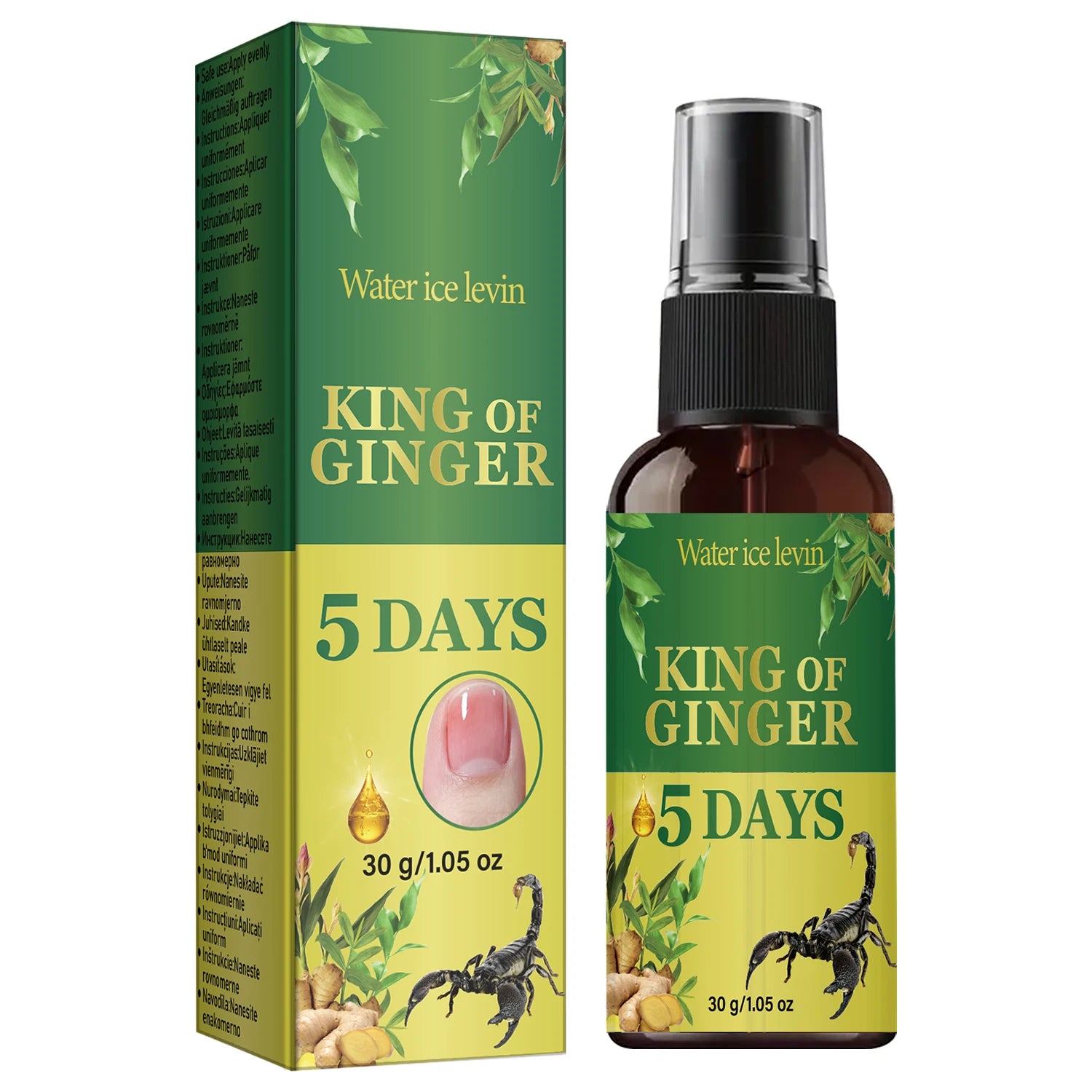 Nail Care Spray, Nourishing & Strengthening with Collagen & Hyaluronic Acid for Healthy Nails