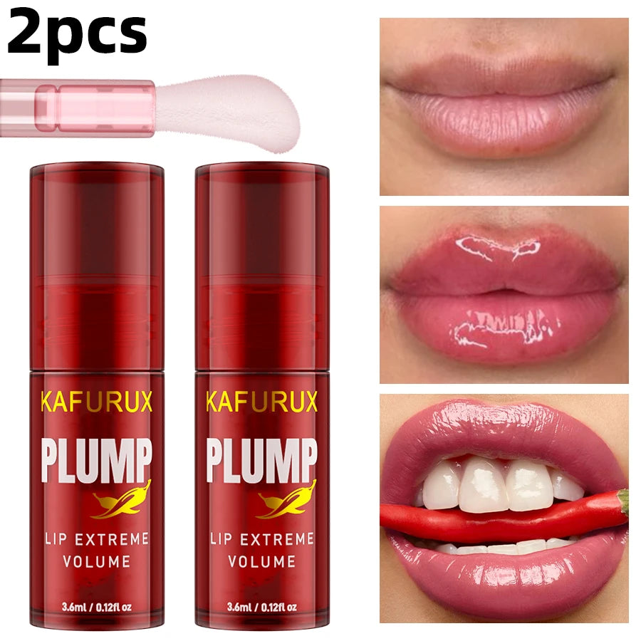 12PCS Lip Plump Long Lasting Lip