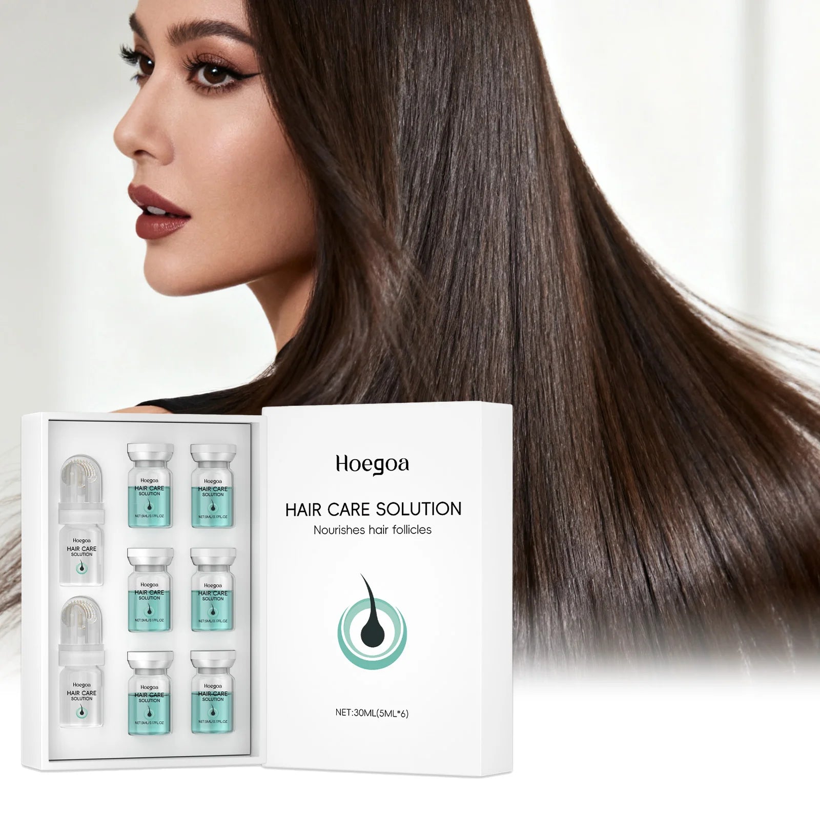 Scalp Nourishment Hair Growth Essence - Nourishing and Protecting, Smooth and Shiny Hair, Daily Scalp Care Ampoule Essence