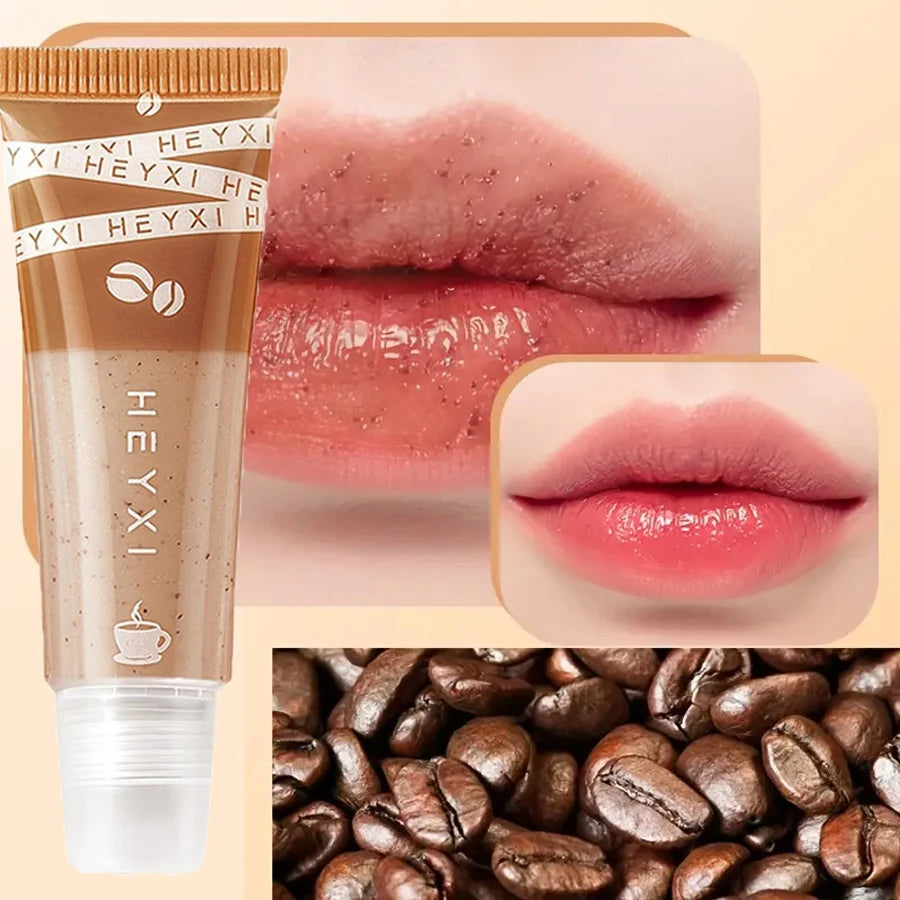 Coffee Lip Moisturizing Scrub, Hydrating and Water Locking, Brightening Lip Color, Caring for Lip Skin, Daily Lip Care