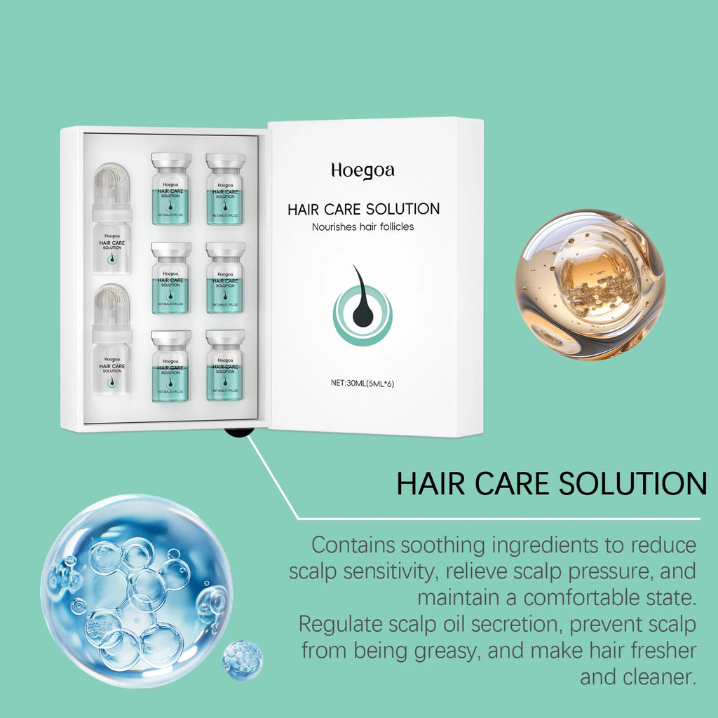 Scalp Nourishment Hair Growth Essence - Nourishing and Protecting, Smooth and Shiny Hair, Daily Scalp Care Ampoule Essence