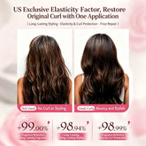 300ML curly hair care elastin and moisturizing products for maintaining curly hairstyles.