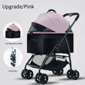 Pet Car Strollers 3in1 Lightweight Foldable Specifically Designed for Walking Dogs Infants Medium-sized Small Dogs Cats Outdoor