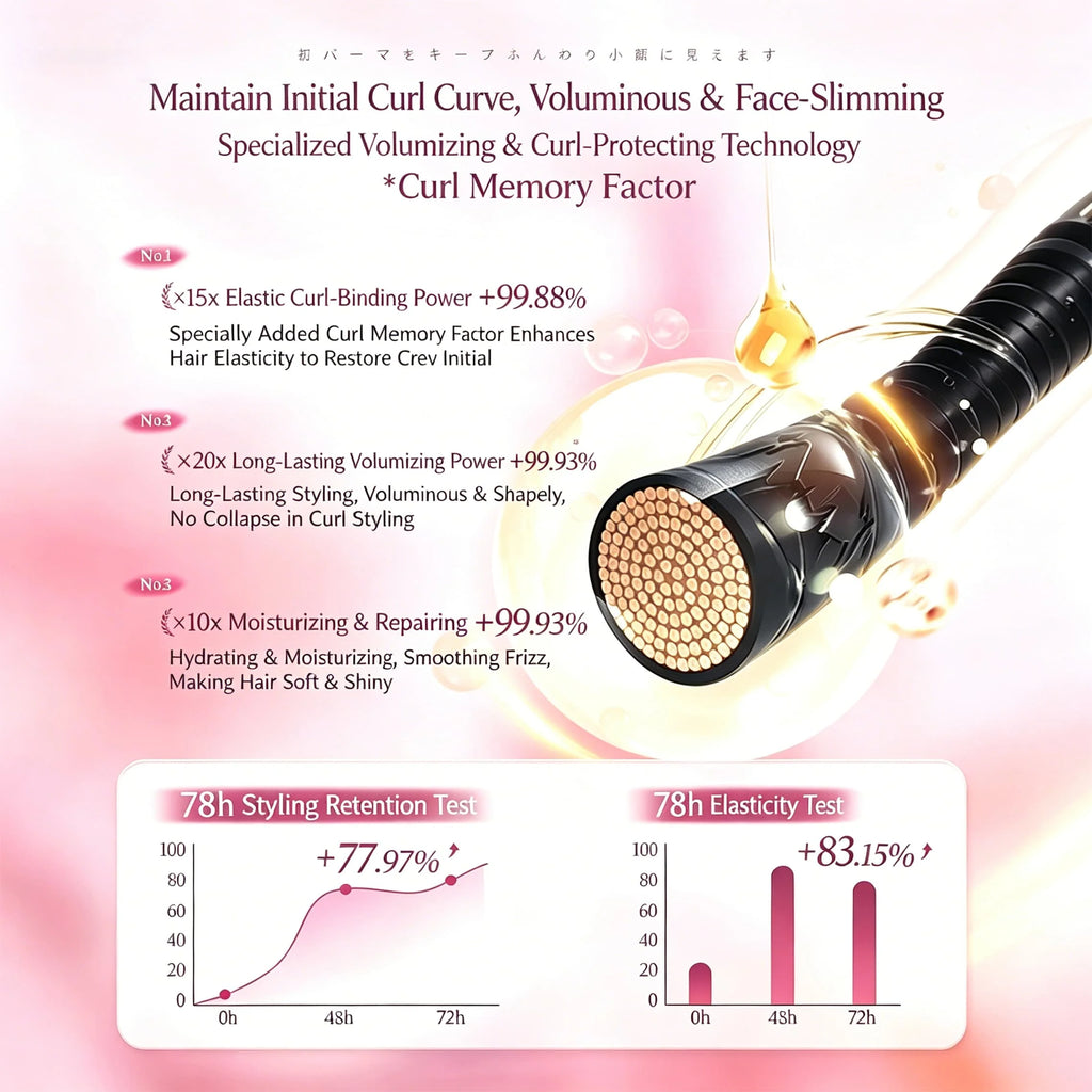 300ML curly hair care elastin, Q elasticity shaping for perm, moisturizing and anti frizz, natural fluffiness, smooth and glossy
