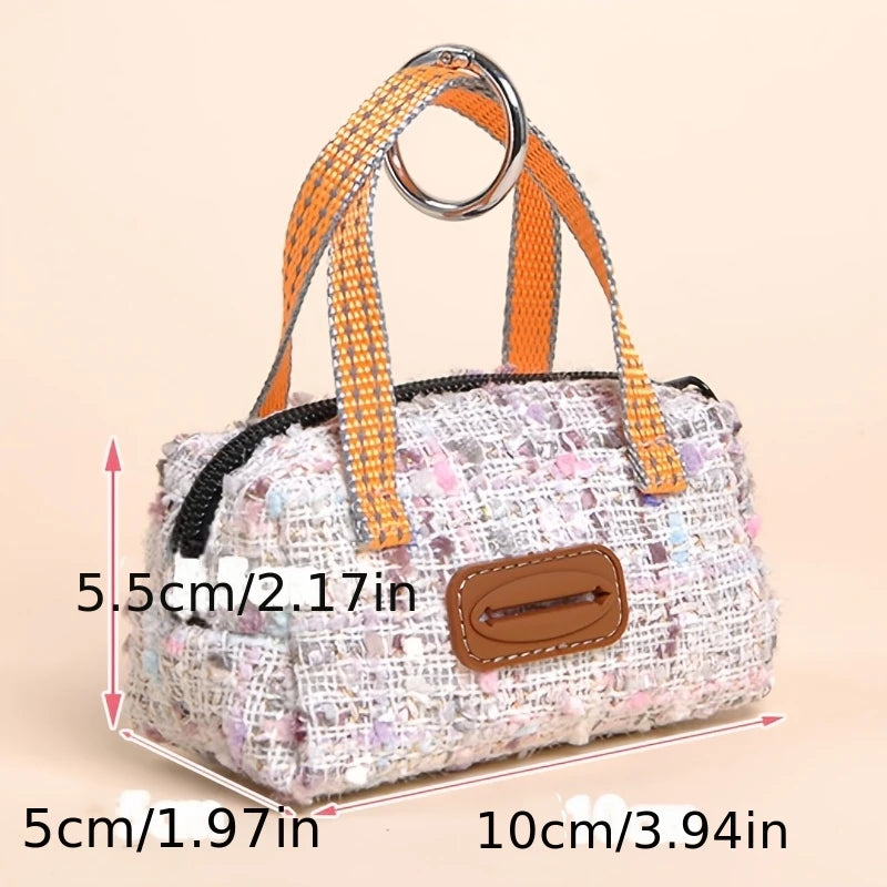 pet poop bag,  portable bag, a small pocket for pet snacks, a pet training reward distribution bag, small handbag