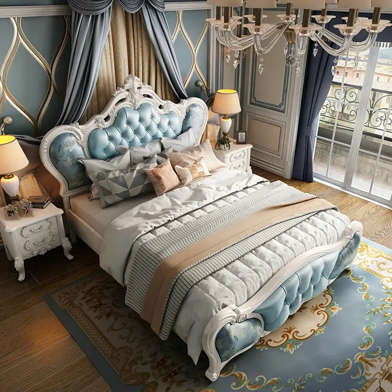 Replica European Bed Japanese Sleeping Postmodern Skincare Princess Bed Bedroom Service Lazy Reception Muebles Room Furniture
