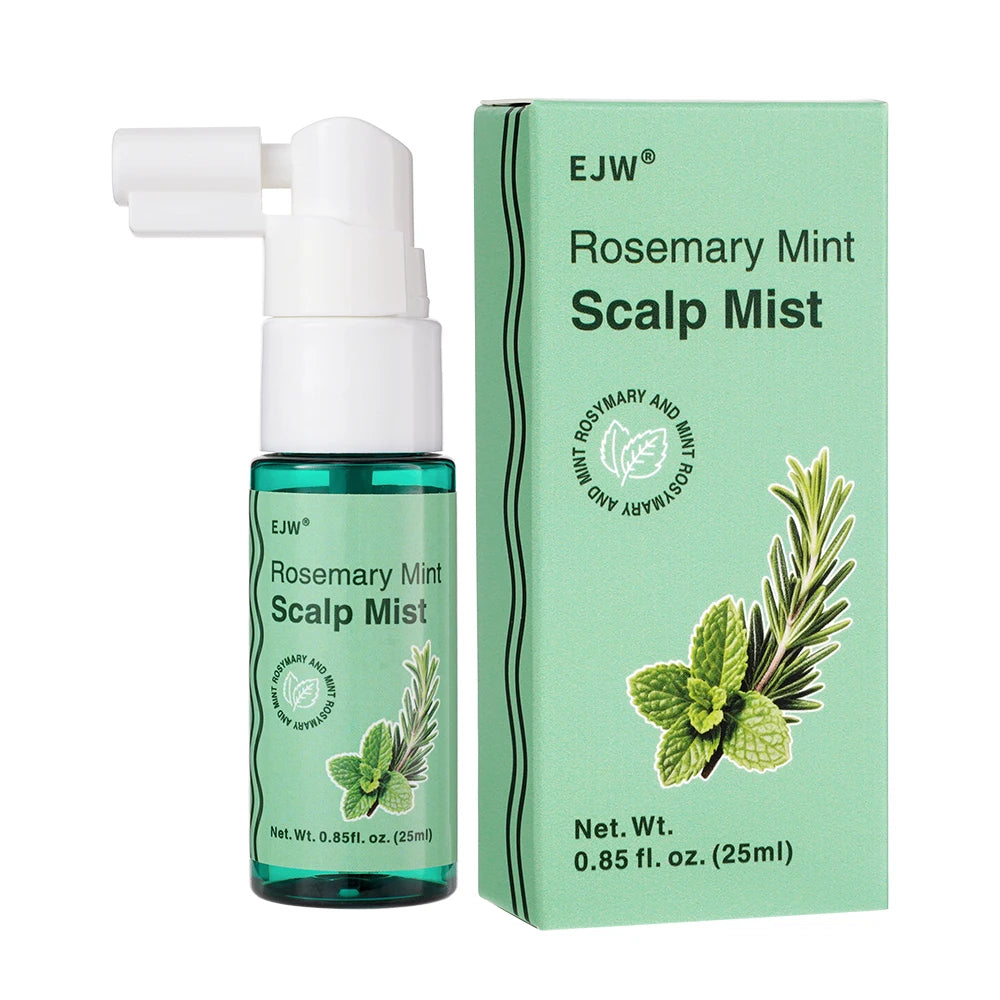 Hair Growth Spray,Scalp Scrub,Rosemary Scalp Exfoliator Scrub Shampoo,Hair Booster Serum,Strengthens Hair Roots,Helps Strengthen