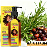 Curly Hair Care Kit featuring 10-in-1 Curl Cream and Batana Oil Serum for healthy curls.