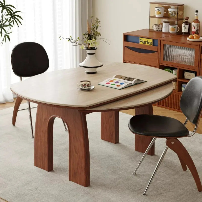 Modern Luxury Dining Table Living Organiser Luxury Games Dining Table Round Minimalist Multifunctional Dining Room Furniture