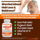 Beta-sitosterol saw palmetto capsules for men&