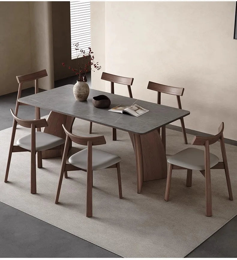 High Quality Modern Solid Wooden Table Dining Room Furniture Wooden Dining Table