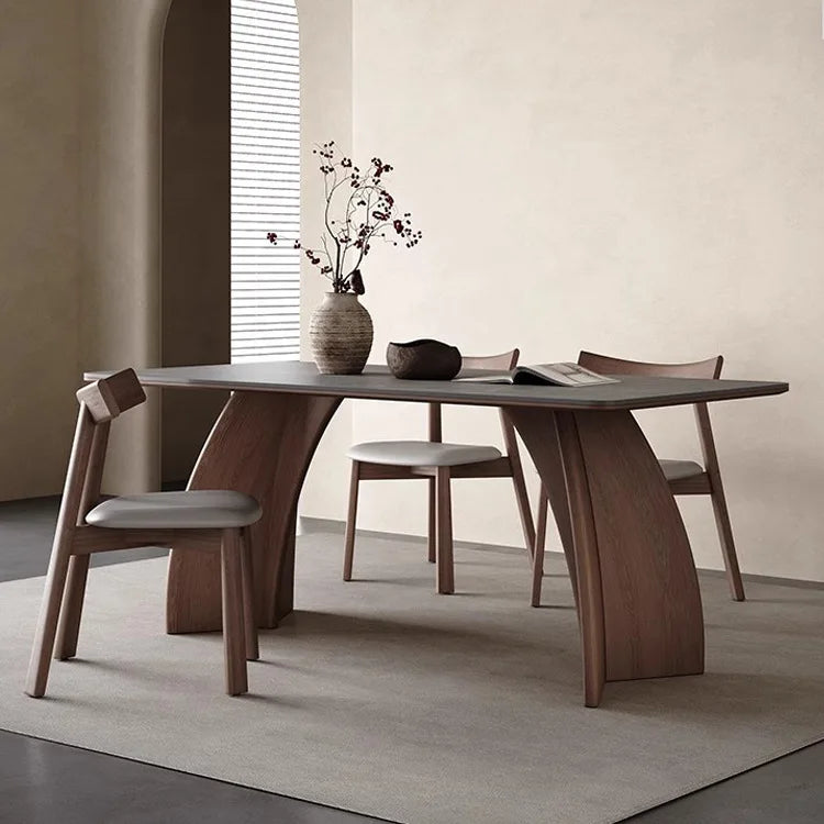 High Quality Modern Solid Wooden Table Dining Room Furniture Wooden Dining Table