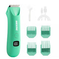 Men's Body Grooming Trimmer with Digital Display, Multi-Functional Electric Hair Removal, Portable Quick Body Hair Trimmer