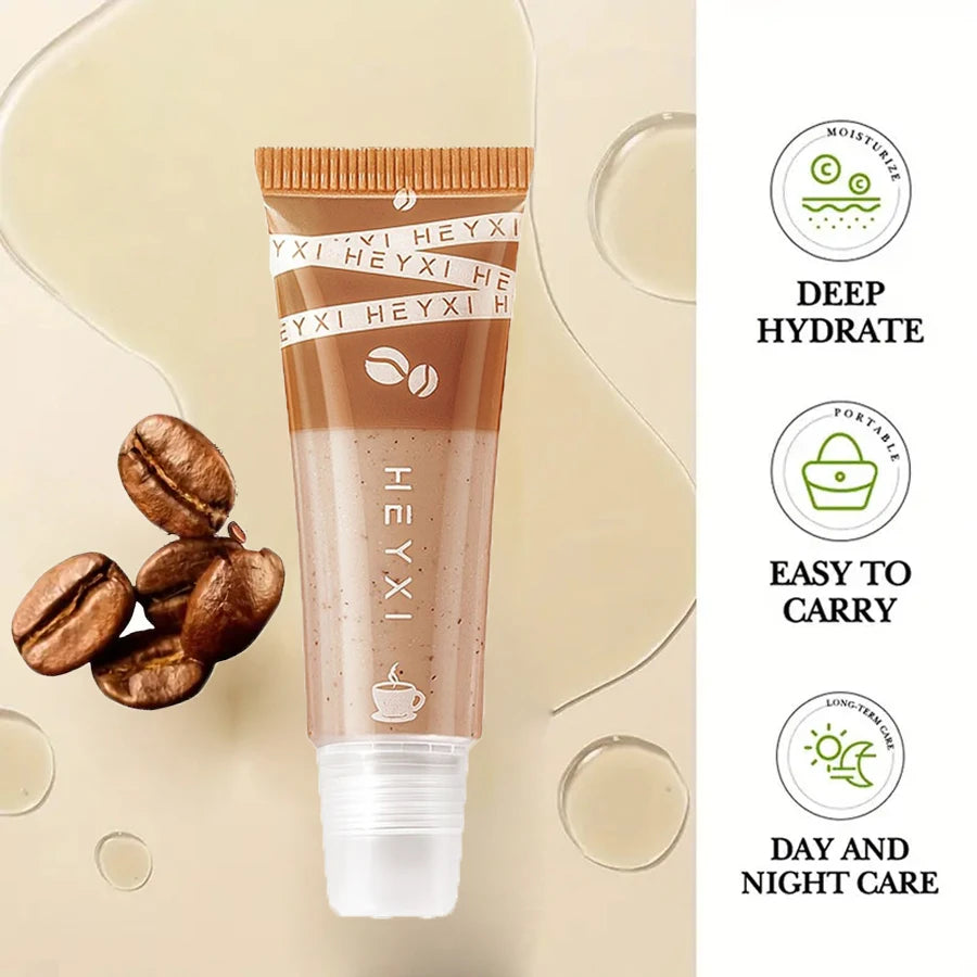 Coffee Lip Moisturizing Scrub, Hydrating and Water Locking, Brightening Lip Color, Caring for Lip Skin, Daily Lip Care