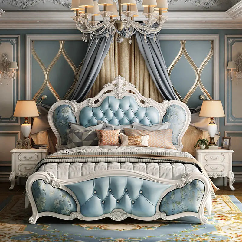 Replica European Bed Japanese Sleeping Postmodern Skincare Princess Bed Bedroom Service Lazy Reception Muebles Room Furniture
