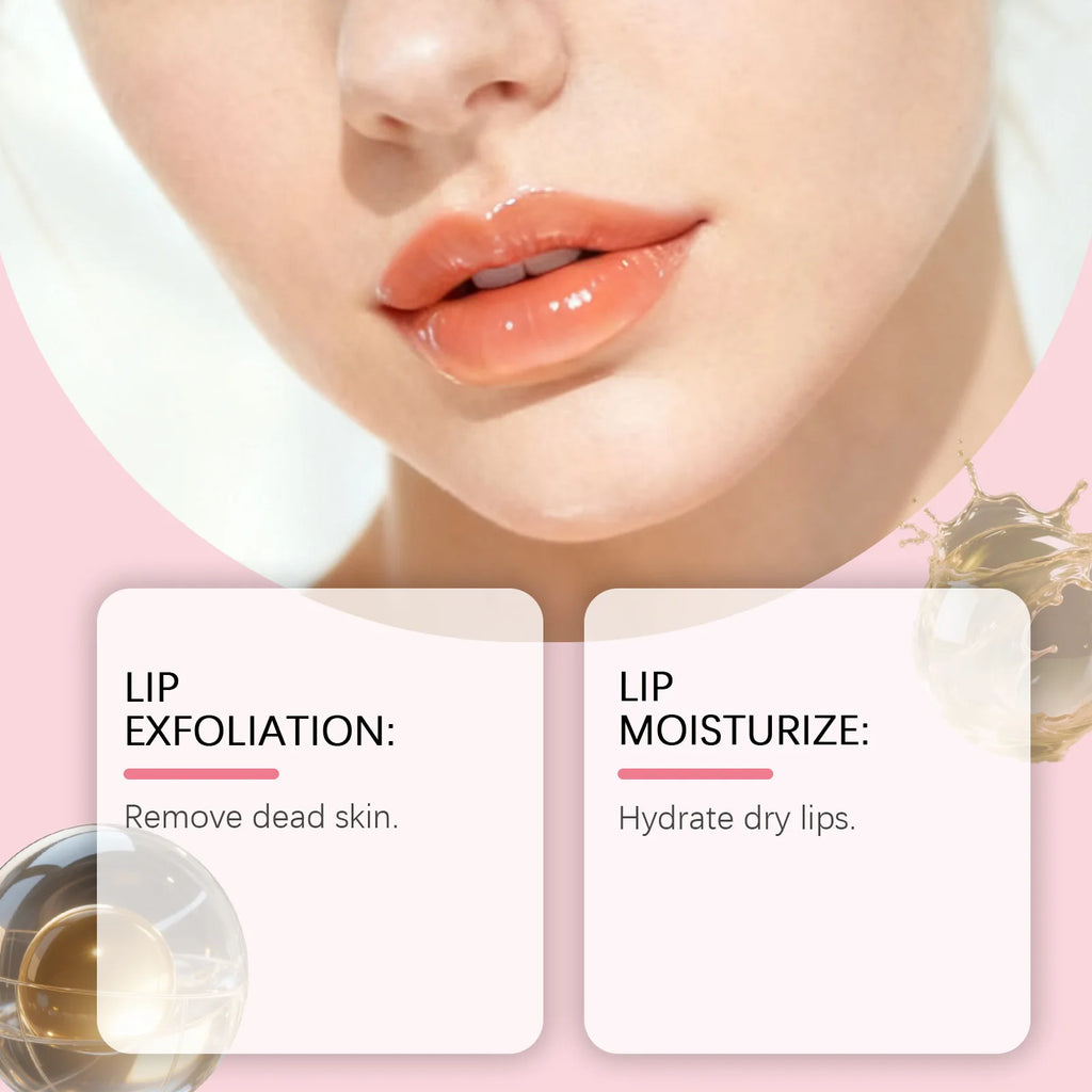 Lip Scrub for Daily Moisturizing, Naturally Plump and Radiant, Soft and Supple Lip Skin That Is Hydrated and Non Sticky