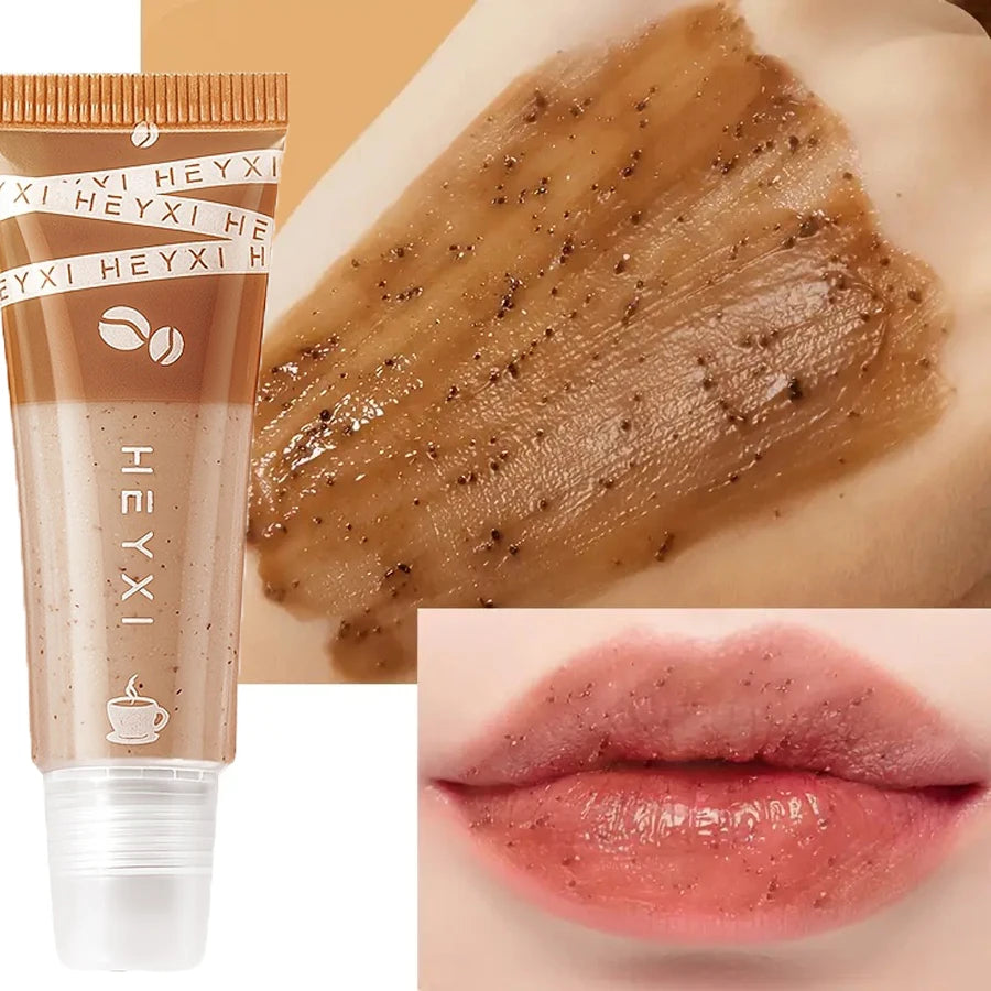 Coffee Lip Moisturizing Scrub, Hydrating and Water Locking, Brightening Lip Color, Caring for Lip Skin, Daily Lip Care