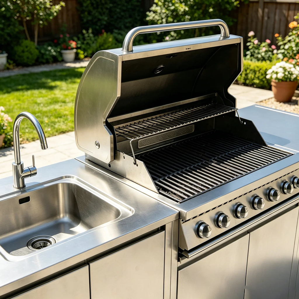 Full Kitchens Offer Complete Outdoor Kitchens, Durable Cabinets Set with Kitchen Islands & Carts, Ensemble Casserole De Cuisine
