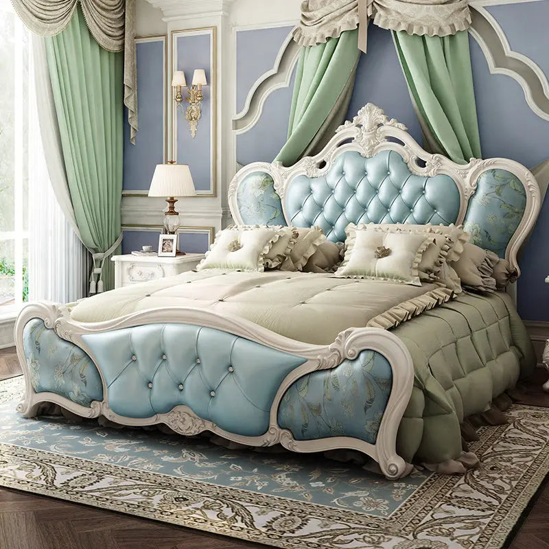 Replica European Bed Japanese Sleeping Postmodern Skincare Princess Bed Bedroom Service Lazy Reception Muebles Room Furniture